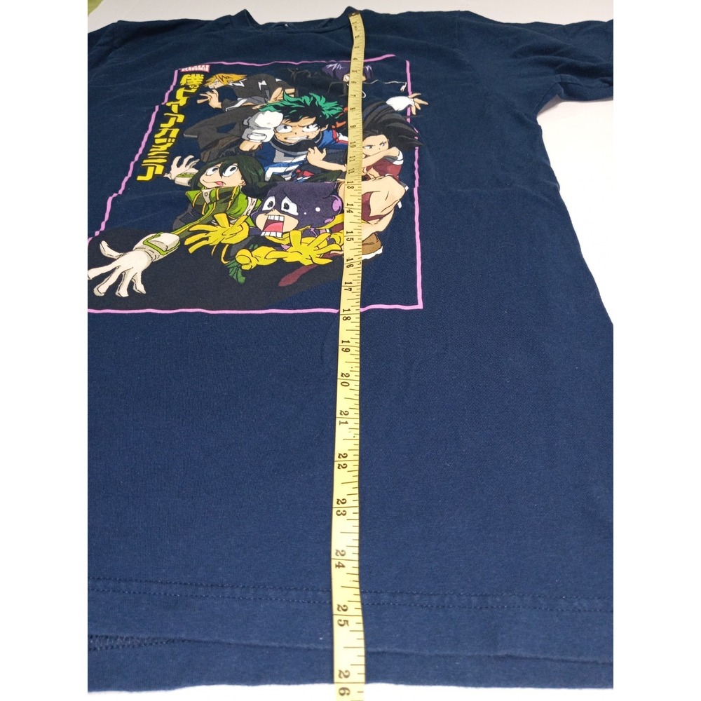 My Hero Academia T Shirt Mens Medium Blue Anime Graphic Funimation 2021 - Picture 6 of 8